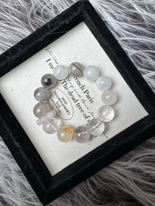 天然水晶设计手串