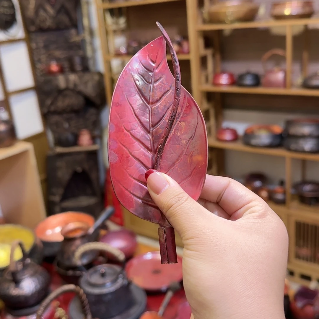紫铜手工制作摆件一个