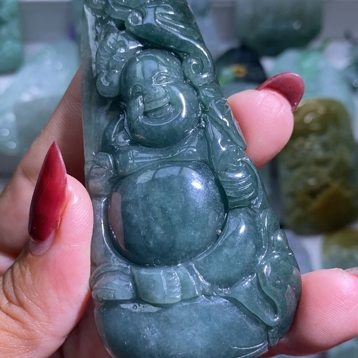 【闪购商品】翡翠未镶嵌颈饰佛