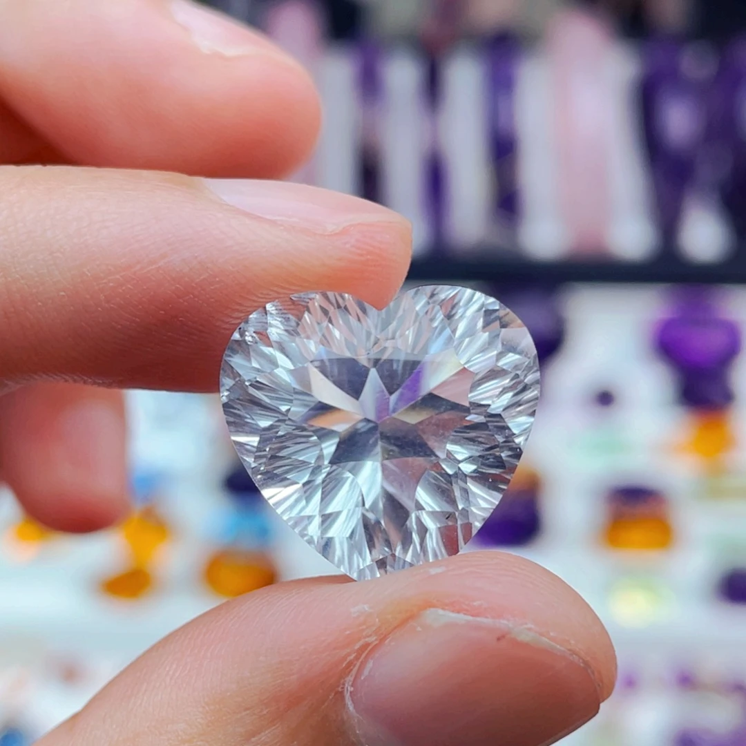 水晶珠宝半成品未镶嵌天然保真