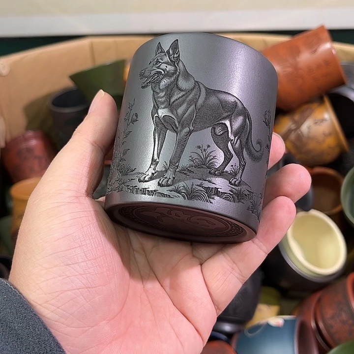 茶杯紫砂全手工紫砂主人杯