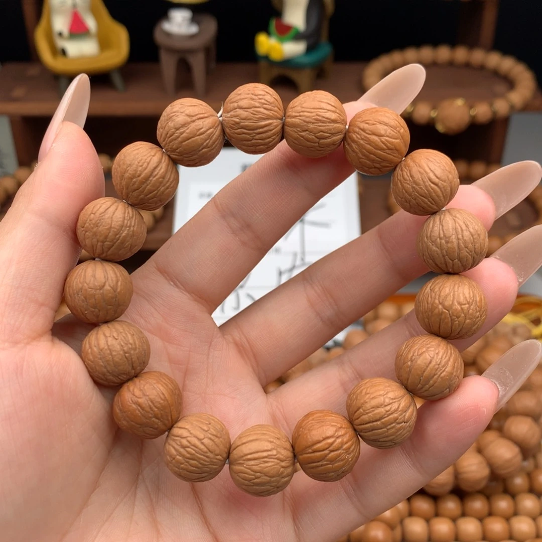 猴头核桃手串原皮南瓜/凤羽