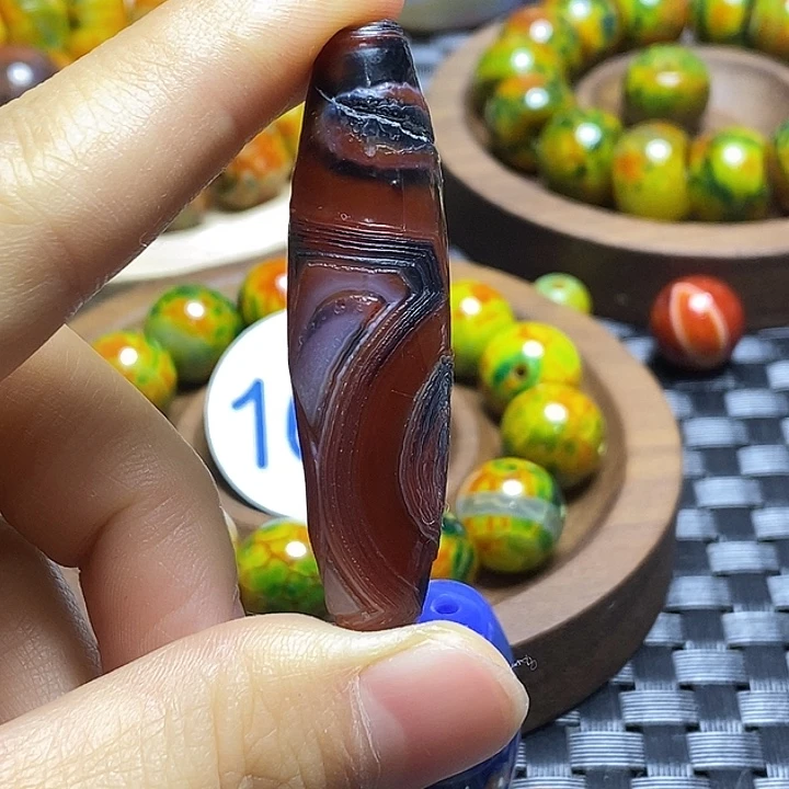 领***乓玛瑙/玉髓未镶嵌颈饰