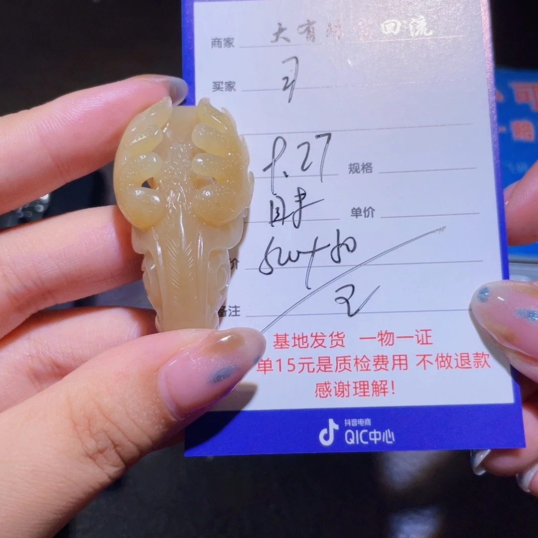 颈饰未镶嵌和田玉可****雯