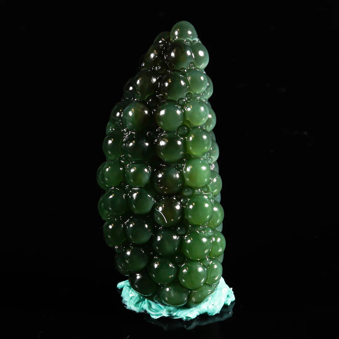 LOT.003和田玉巧雕葡萄/X283