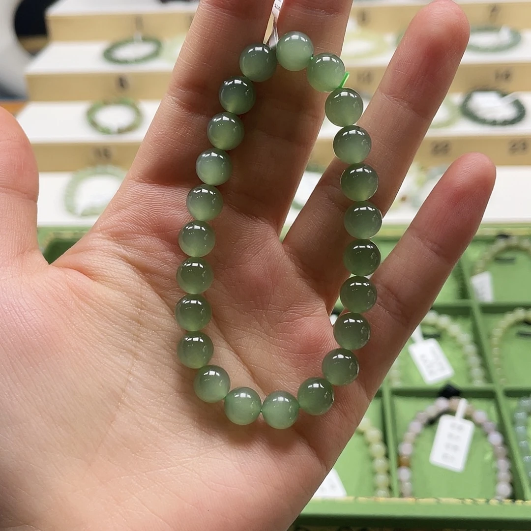 忘***忧和田玉未镶嵌手链