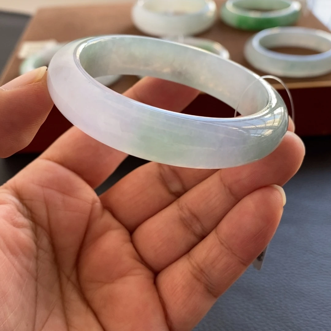 翡翠未镶嵌手镯天然翡翠手镯