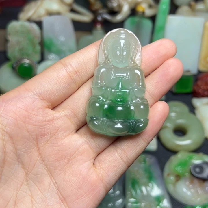 滴血莲花菩提吊坠