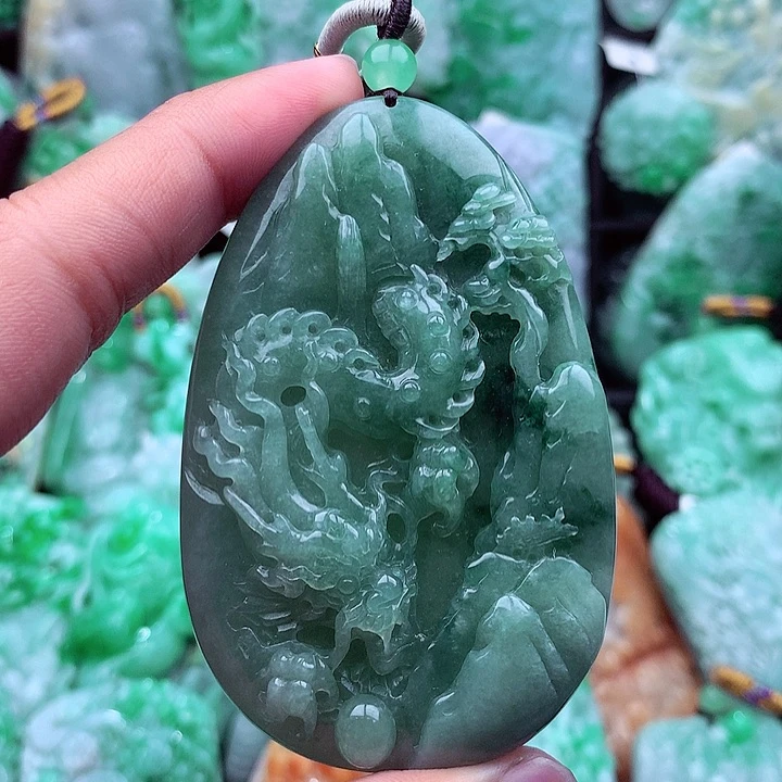 翡翠吊坠(不含链)未镶嵌