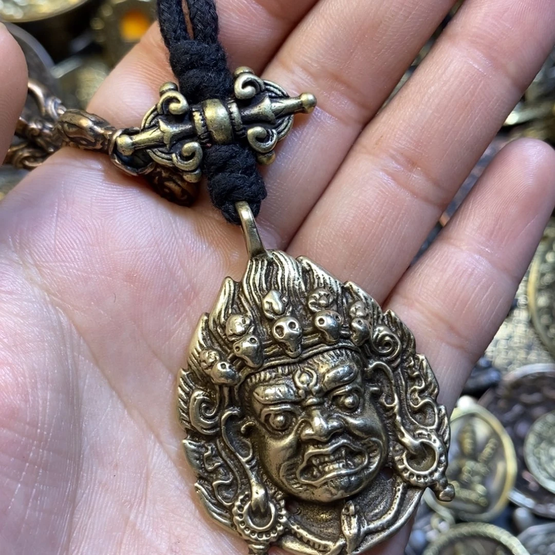 藏式大黑天牌子搭配