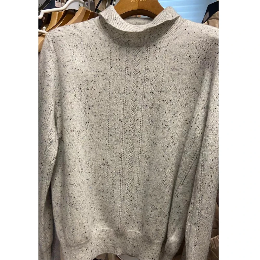 2024新款CL镂空女士毛衣（241438）2353