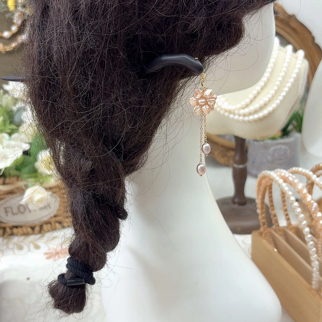 月***儿未镶嵌淡水珍珠发饰