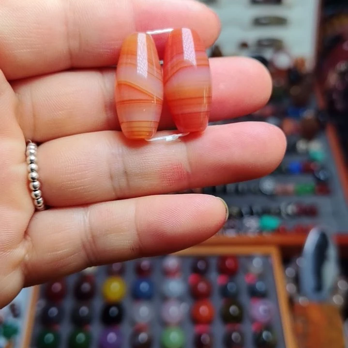 玛瑙/玉髓未镶嵌颈饰