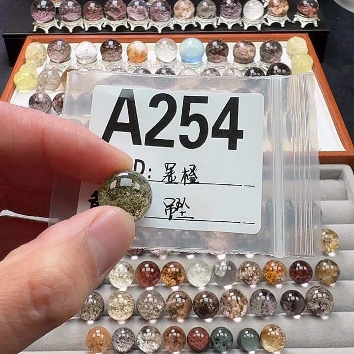 ༺***༻水晶手串未镶嵌水晶单珠