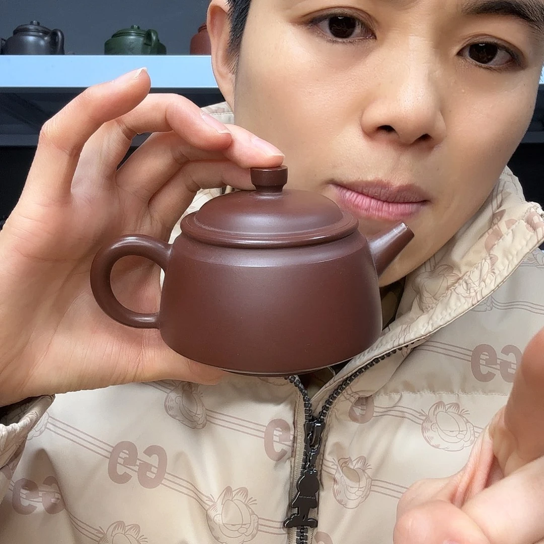 紫砂茶壶民间手艺人全手工制作