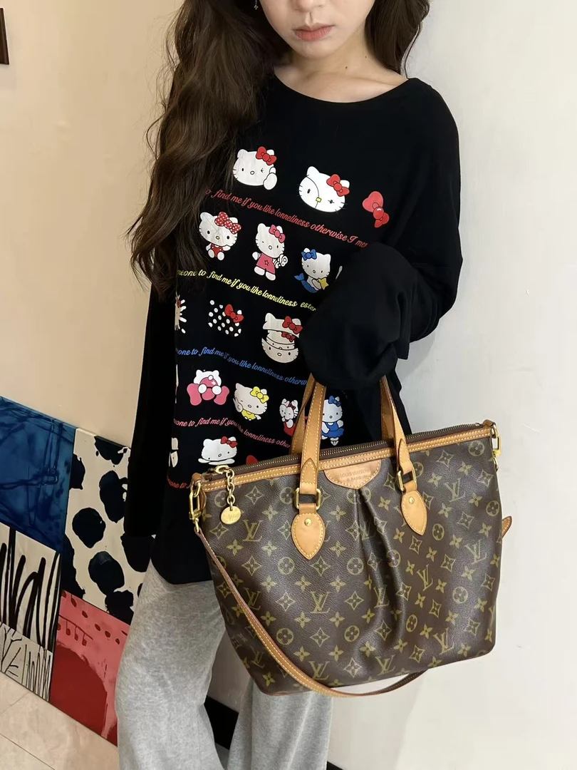 95新 LouisVuitton/路易威登 小号老花派拉蒙