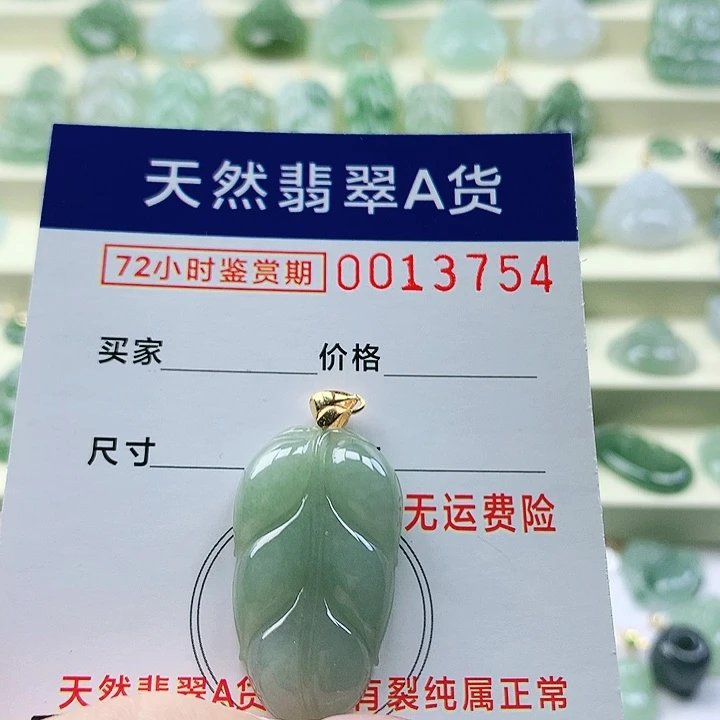 颈饰未镶嵌翡翠吊