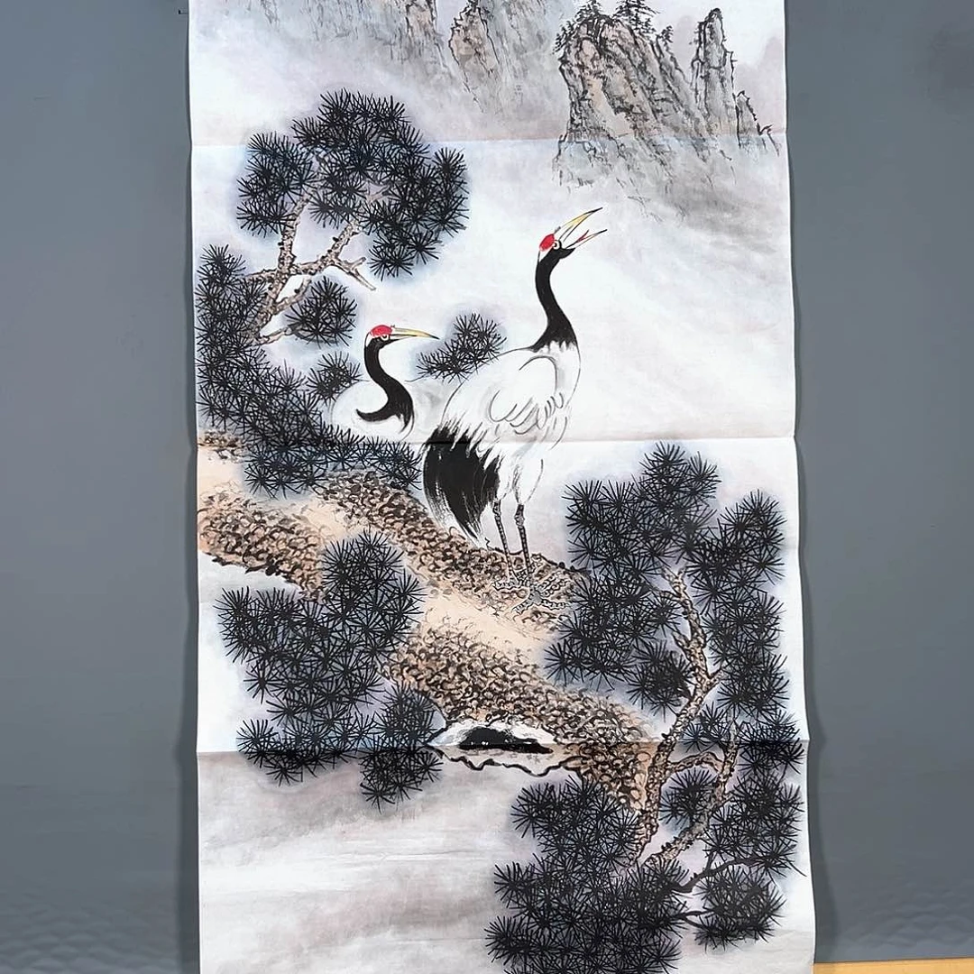 国画803 花鸟和蝴蝶在这里