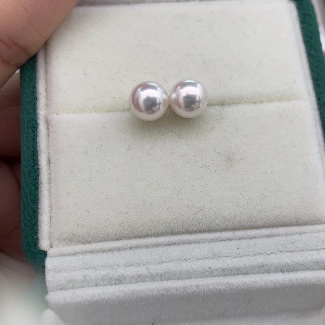 未镶嵌耳饰海水珍珠