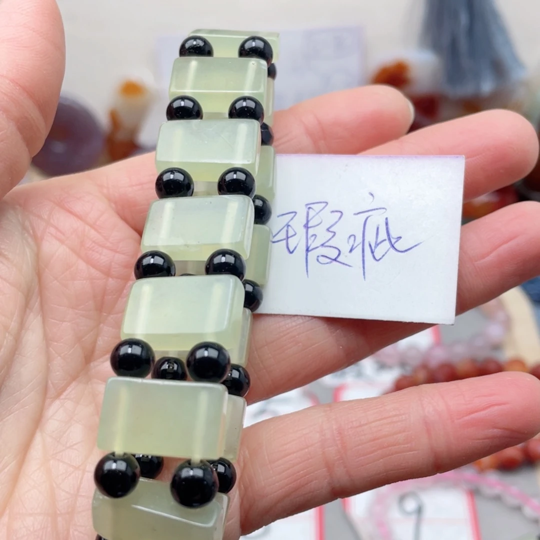 玛瑙/玉髓颈饰合金曼*_
