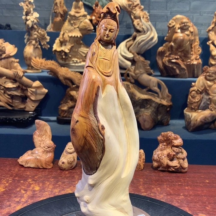 柏木（崖柏）根雕摆件