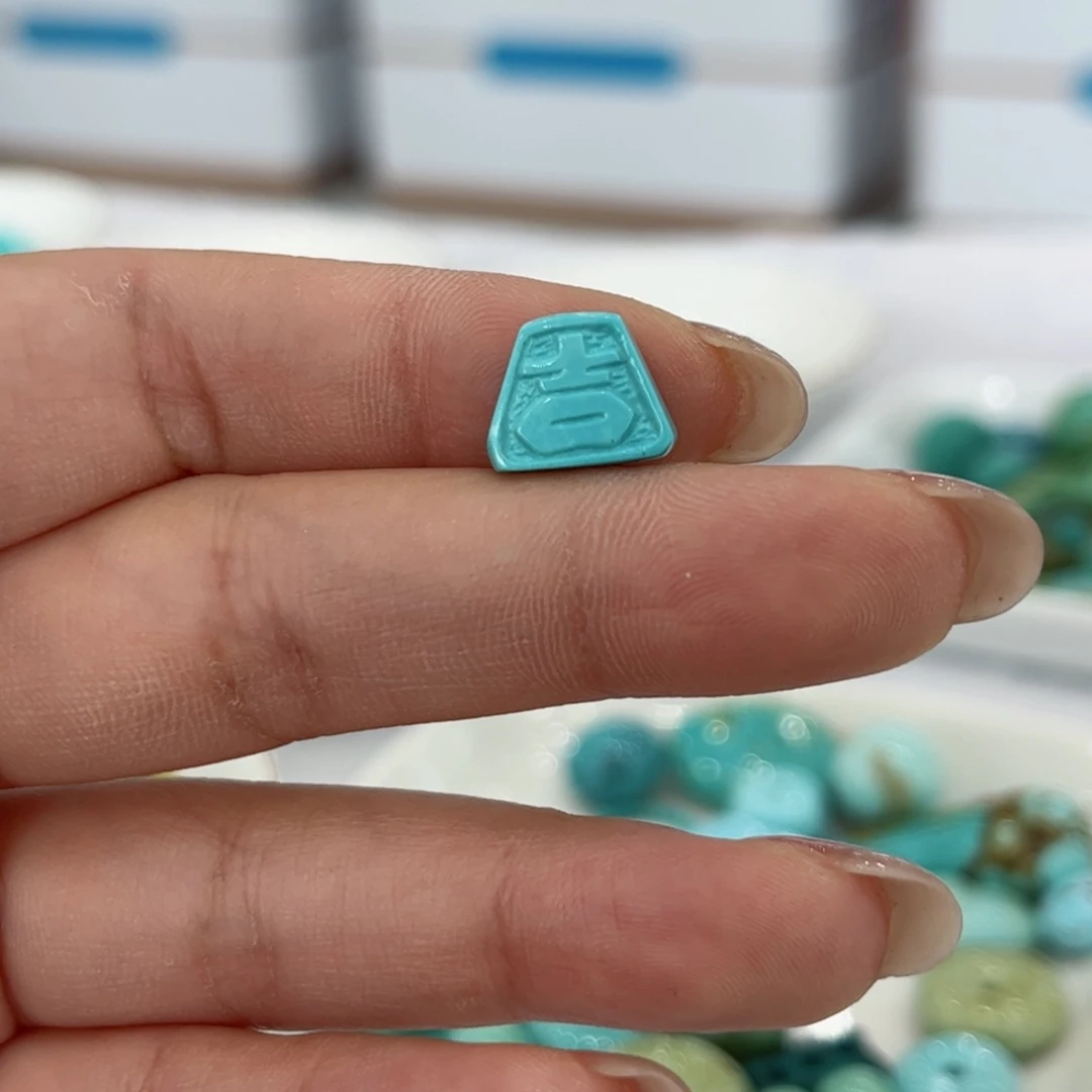 绿松石未镶嵌配饰