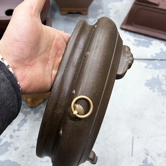 红陶神*紫砂花盆漂亮