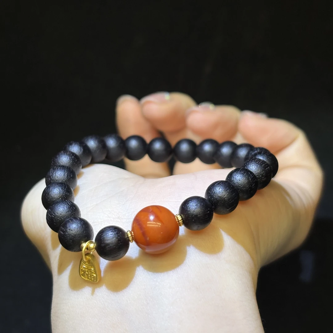 yy832  海南黑油降真香手串