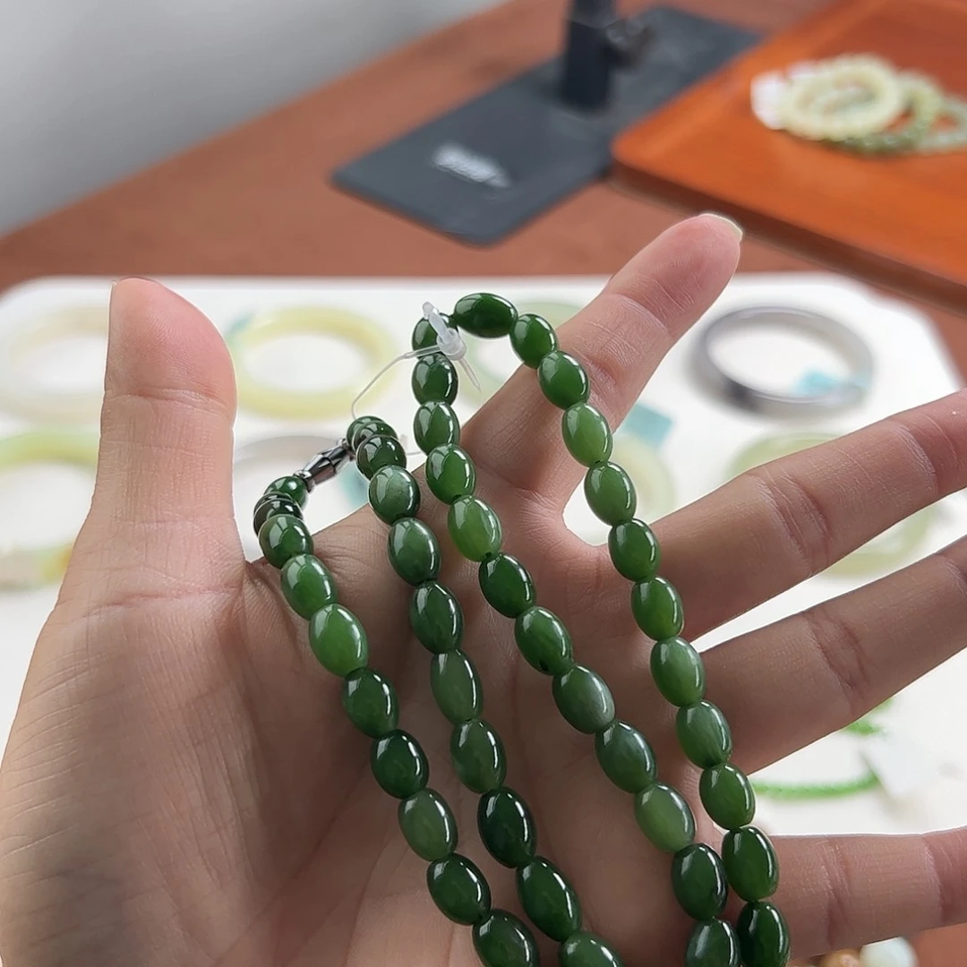 和田玉手链未镶嵌