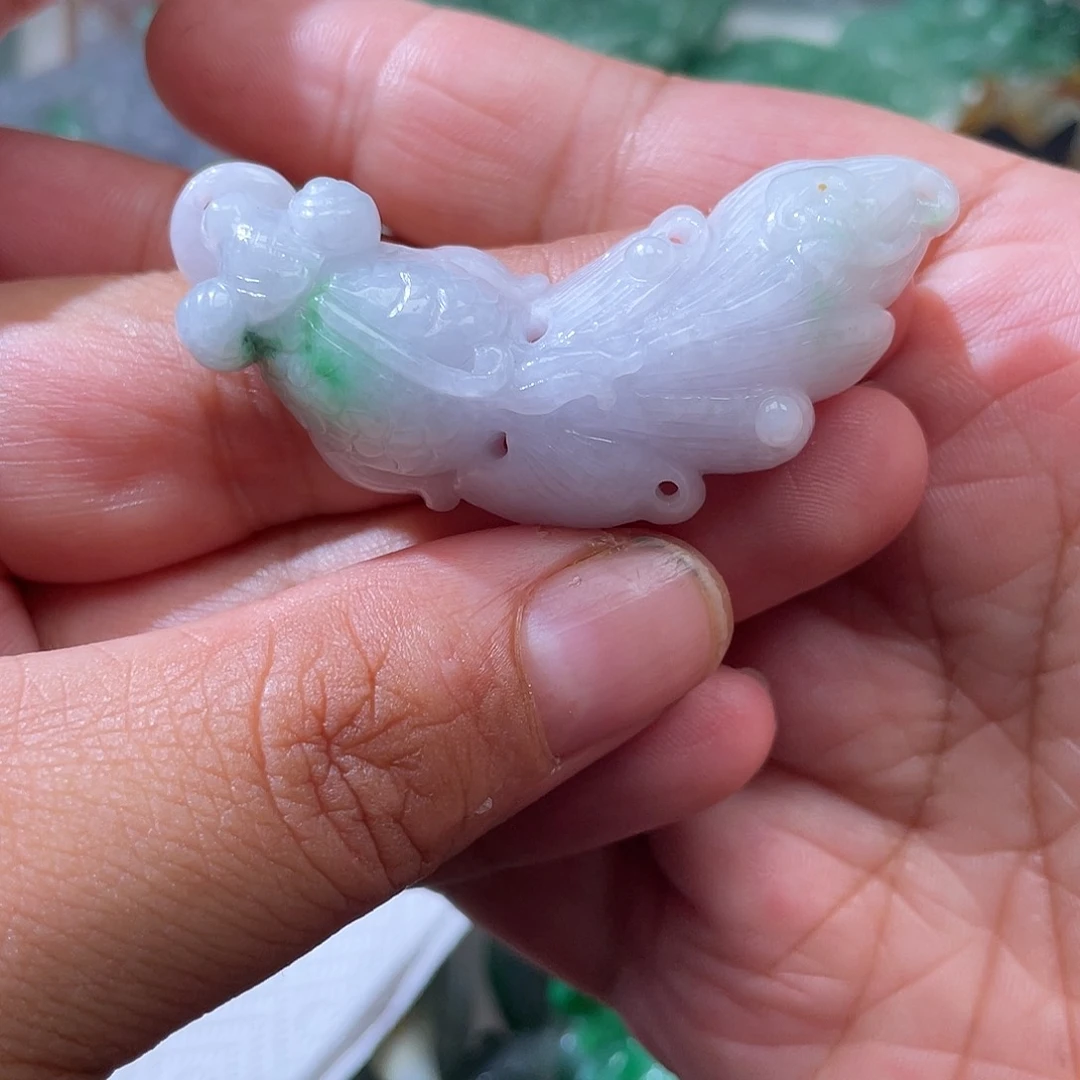 颈饰未镶嵌翡翠翡玉缘翡翠