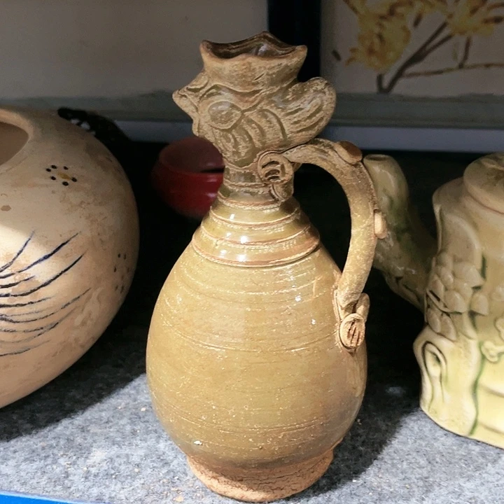 瓦当摆件摆件茶桌茶台陶瓷历****珠