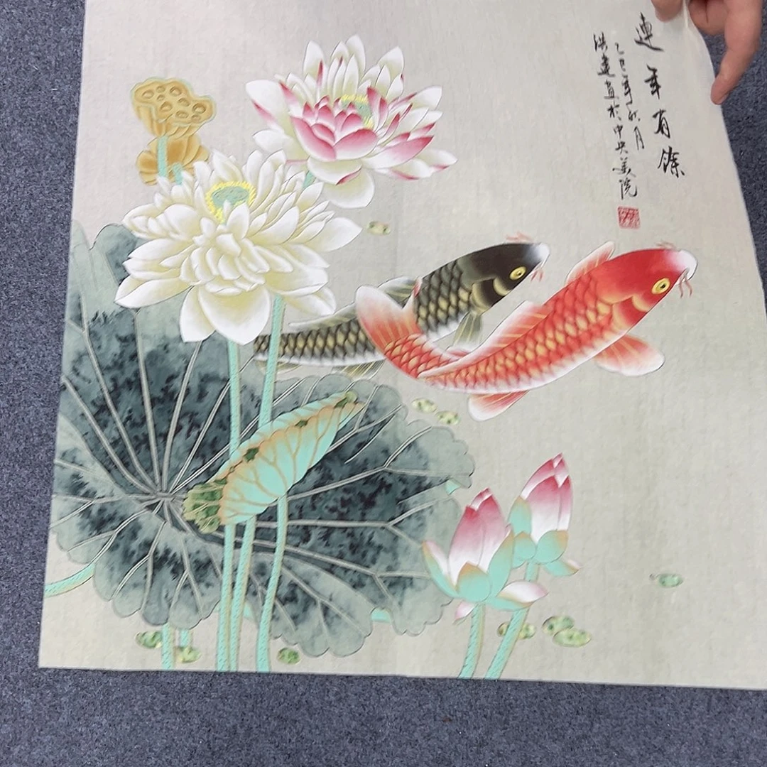 国画国画作品宣纸纯手绘