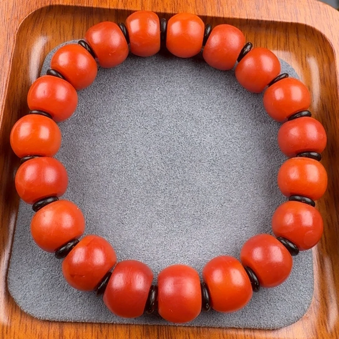 勇***^琉璃非金属单圈手串