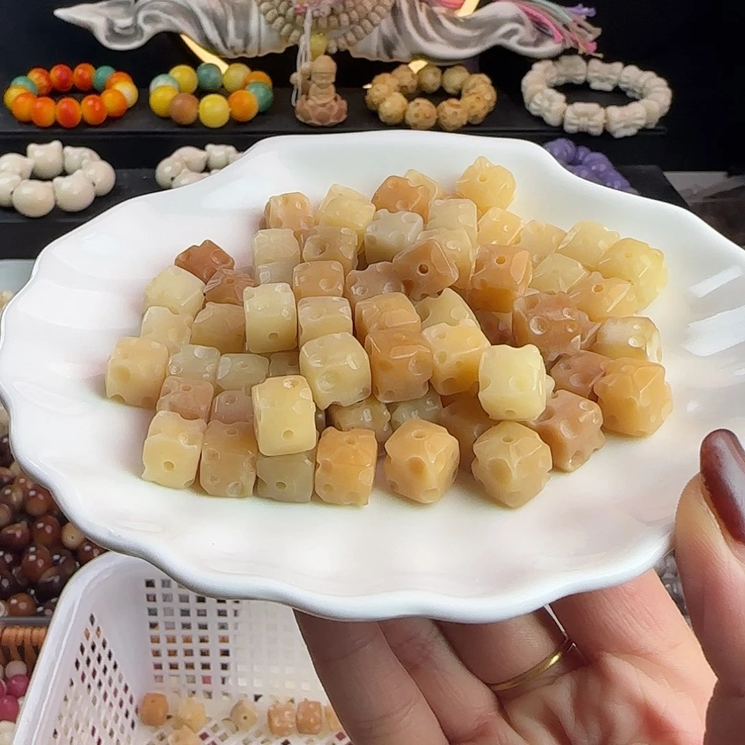 手串菩提根/象牙果卡11奶酪100颗批发