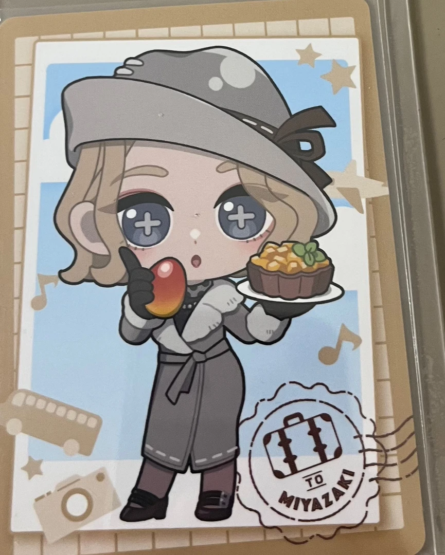 第五人格四季旅游纸片法罗女士