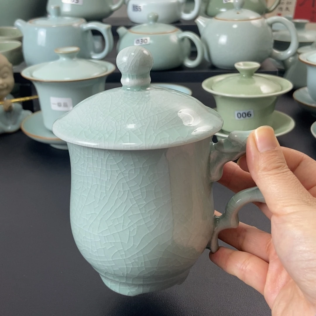 壶粉青釉水办公杯一级