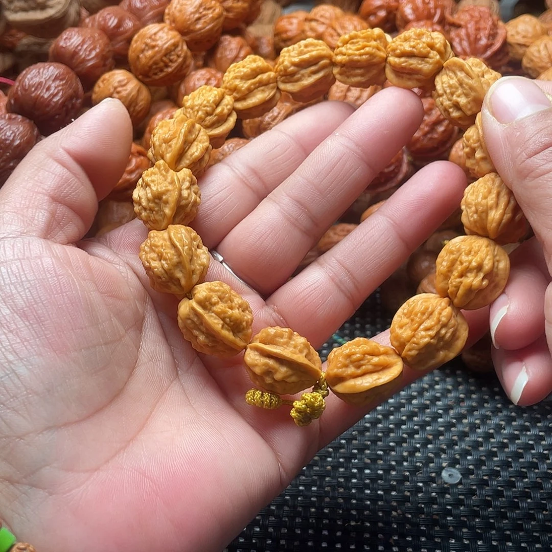 画***你文玩核桃手串嵩山蛤蟆头