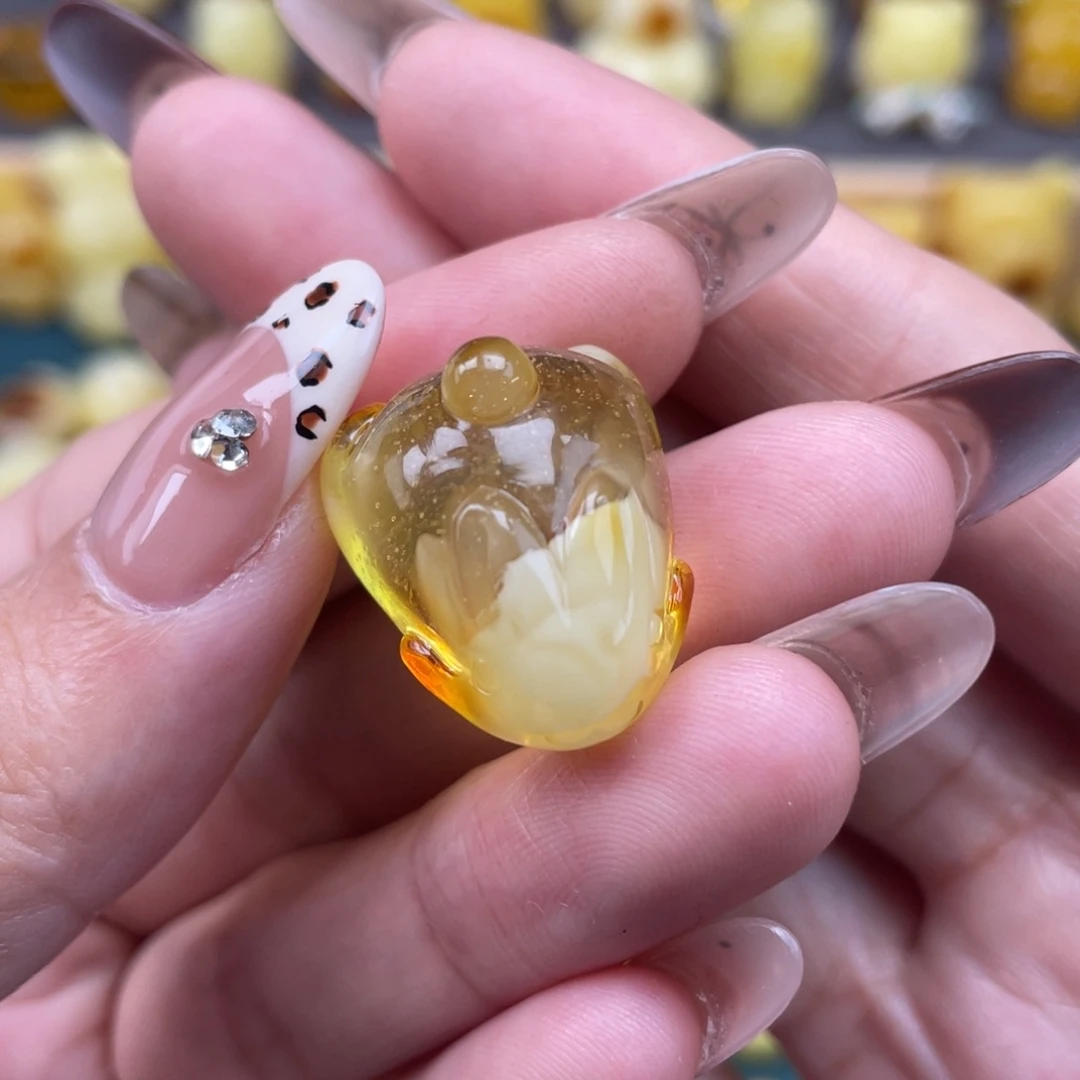 裸石琥珀未镶嵌蜜蜡