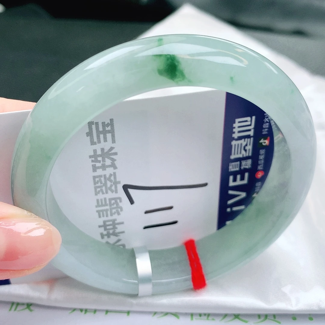 翡翠未镶嵌手镯缅甸天然a货翡翠