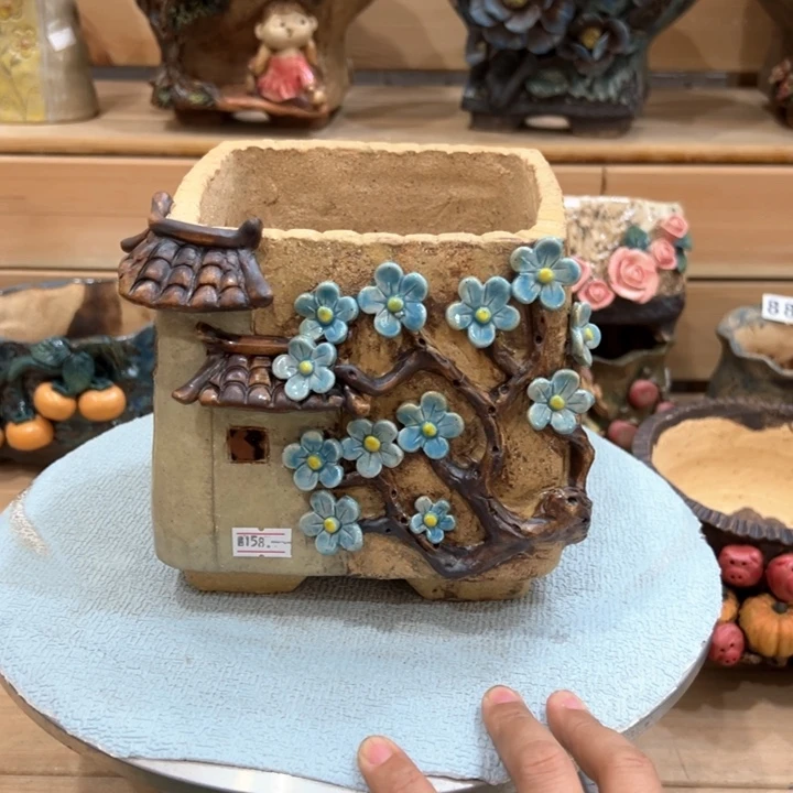 陶然多肉花盆百搭