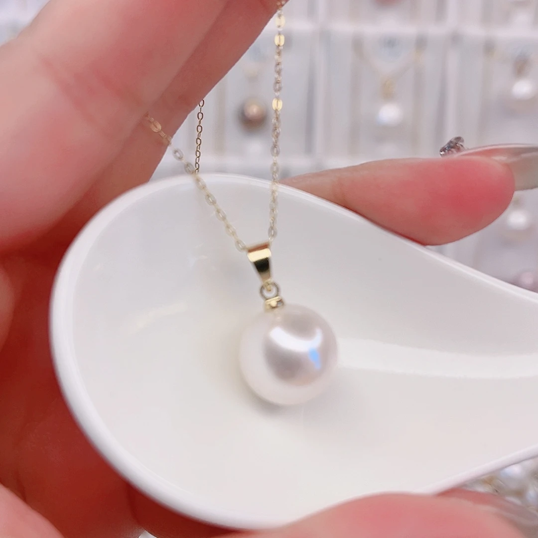 淡水珍珠未镶嵌吊坠(赠链)