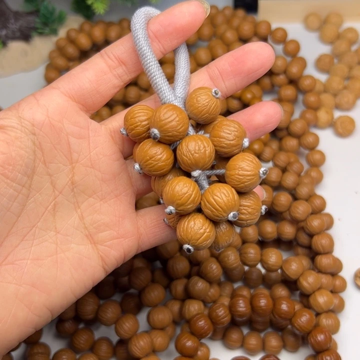 手串猴头核桃15同肚聚宝盆葡萄串