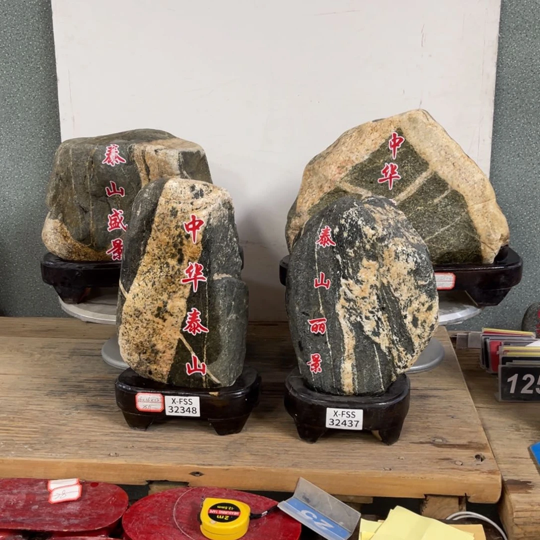 砖雕真*实物展示一石一拍