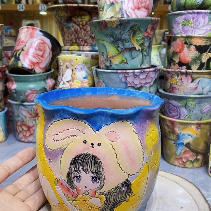 景德镇艺术手绘作品