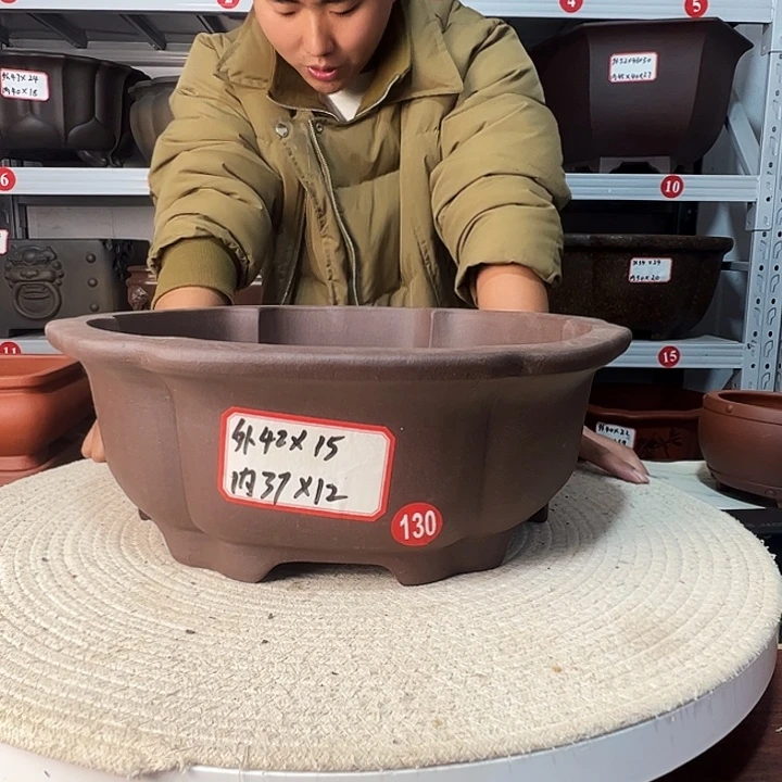 紫砂花盆紫砂花盆