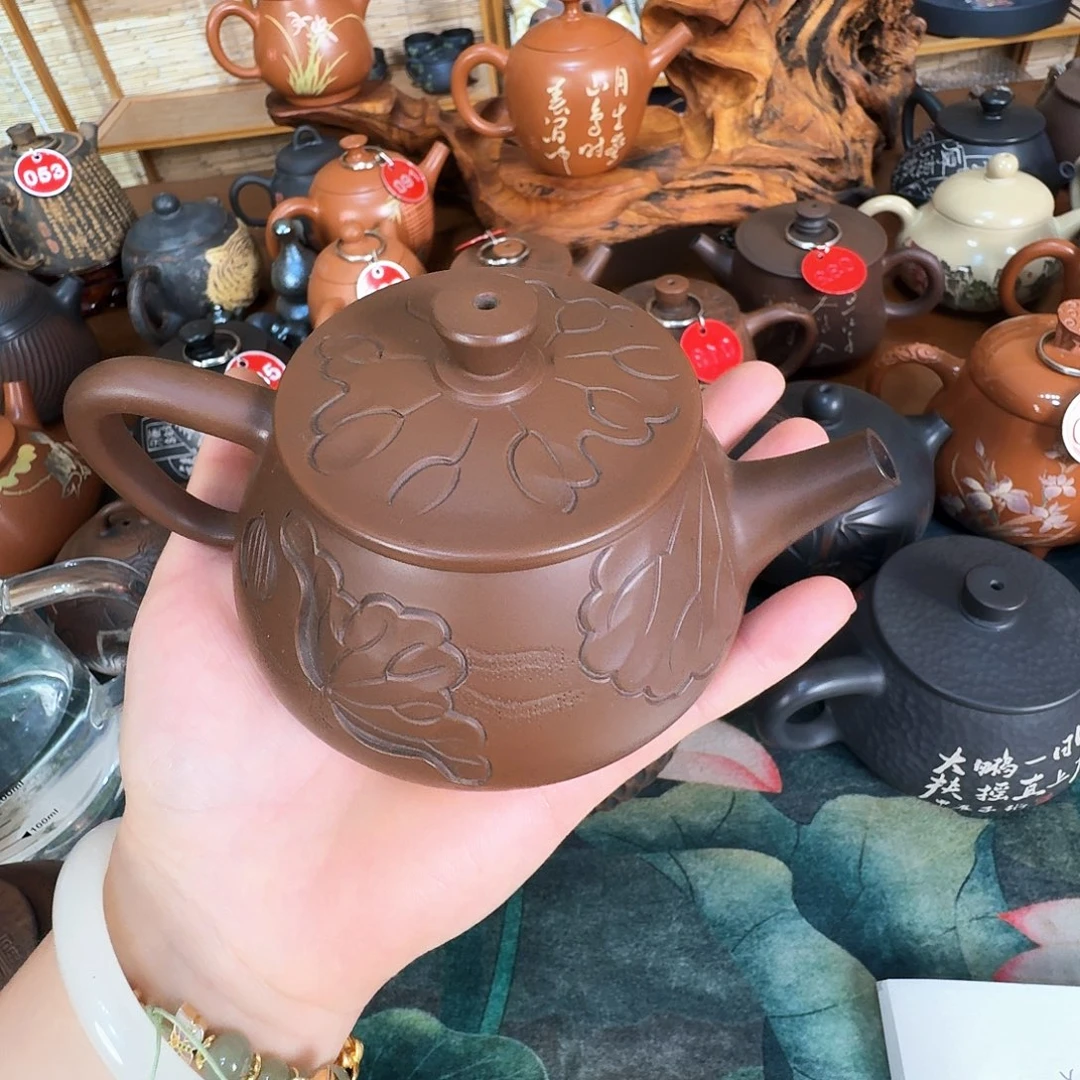 水晶玻璃吸管款古铜色