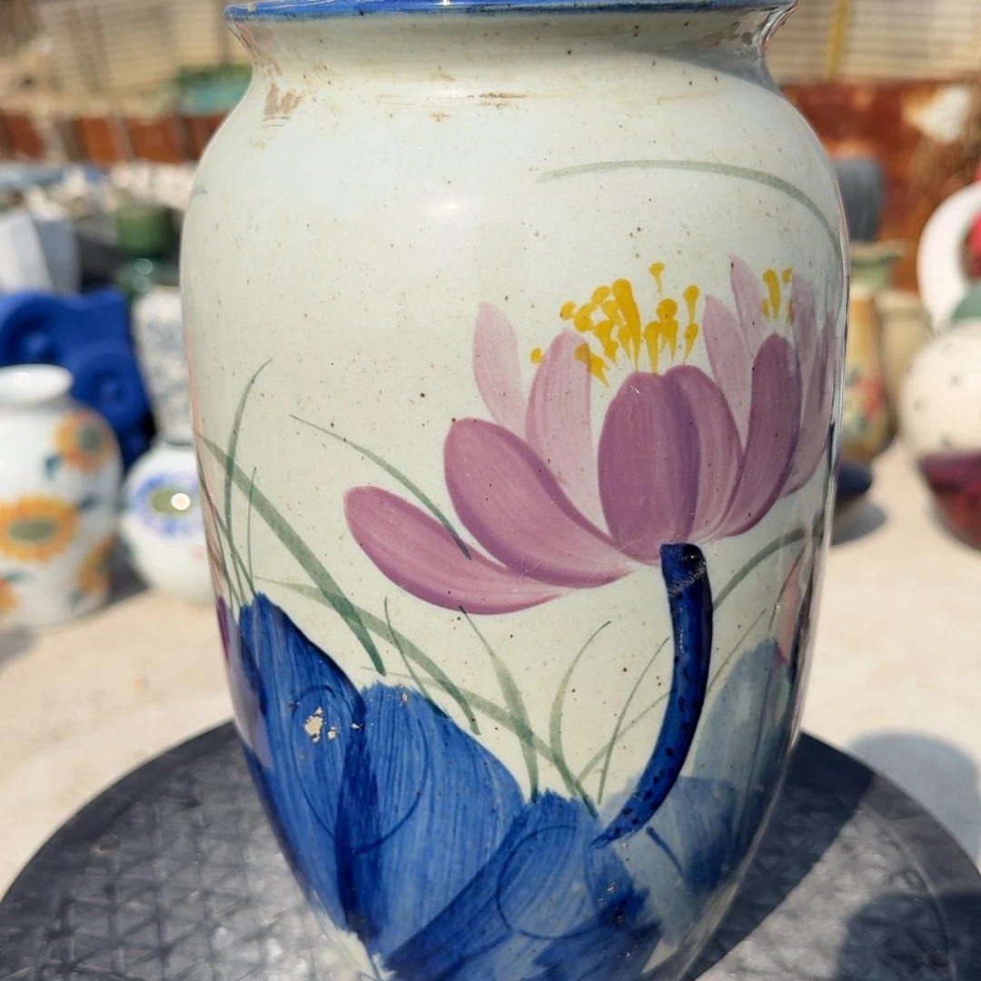 陶瓷微瑕景德镇手工花器