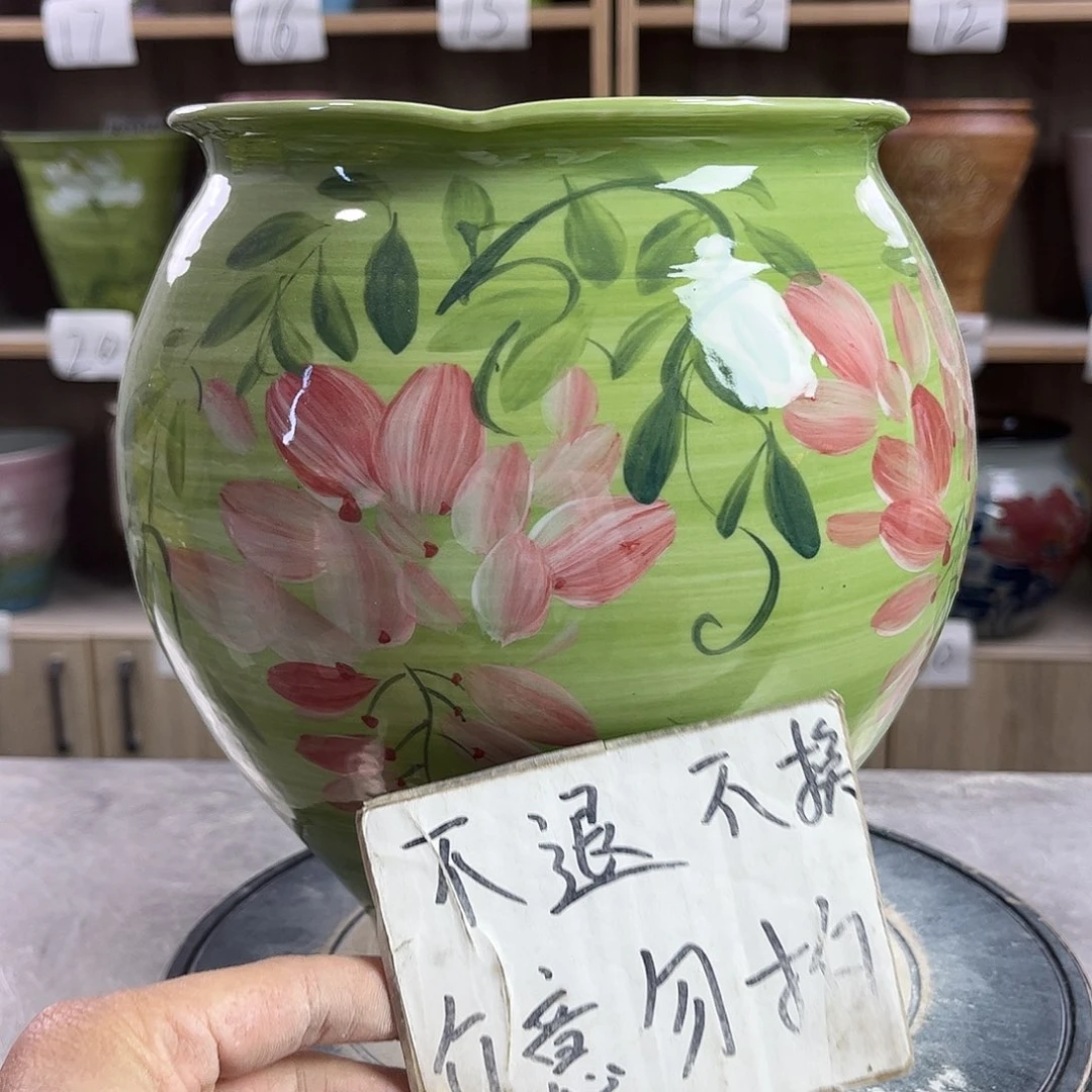 景德镇陶瓷花盆花盆