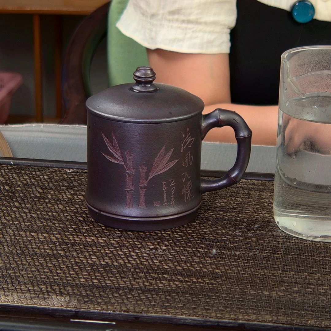 【闪购商品】茶杯绿泥高货放漏