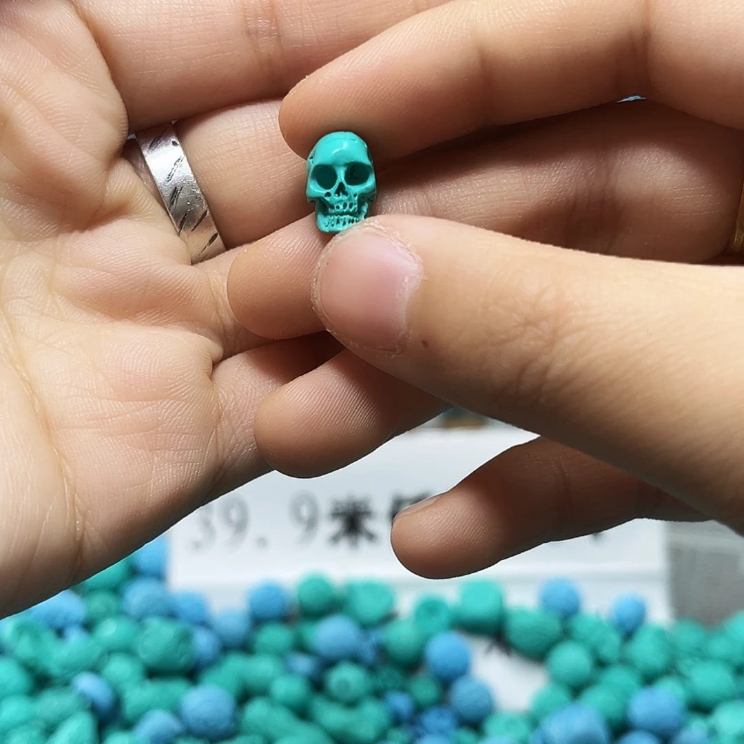 树脂制品骷髅头尺寸7雕刻件